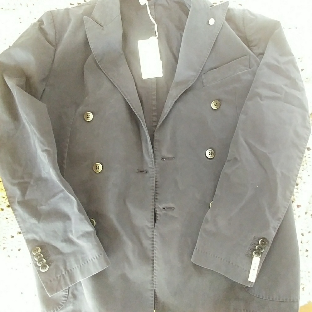 Italian custom suede blazer